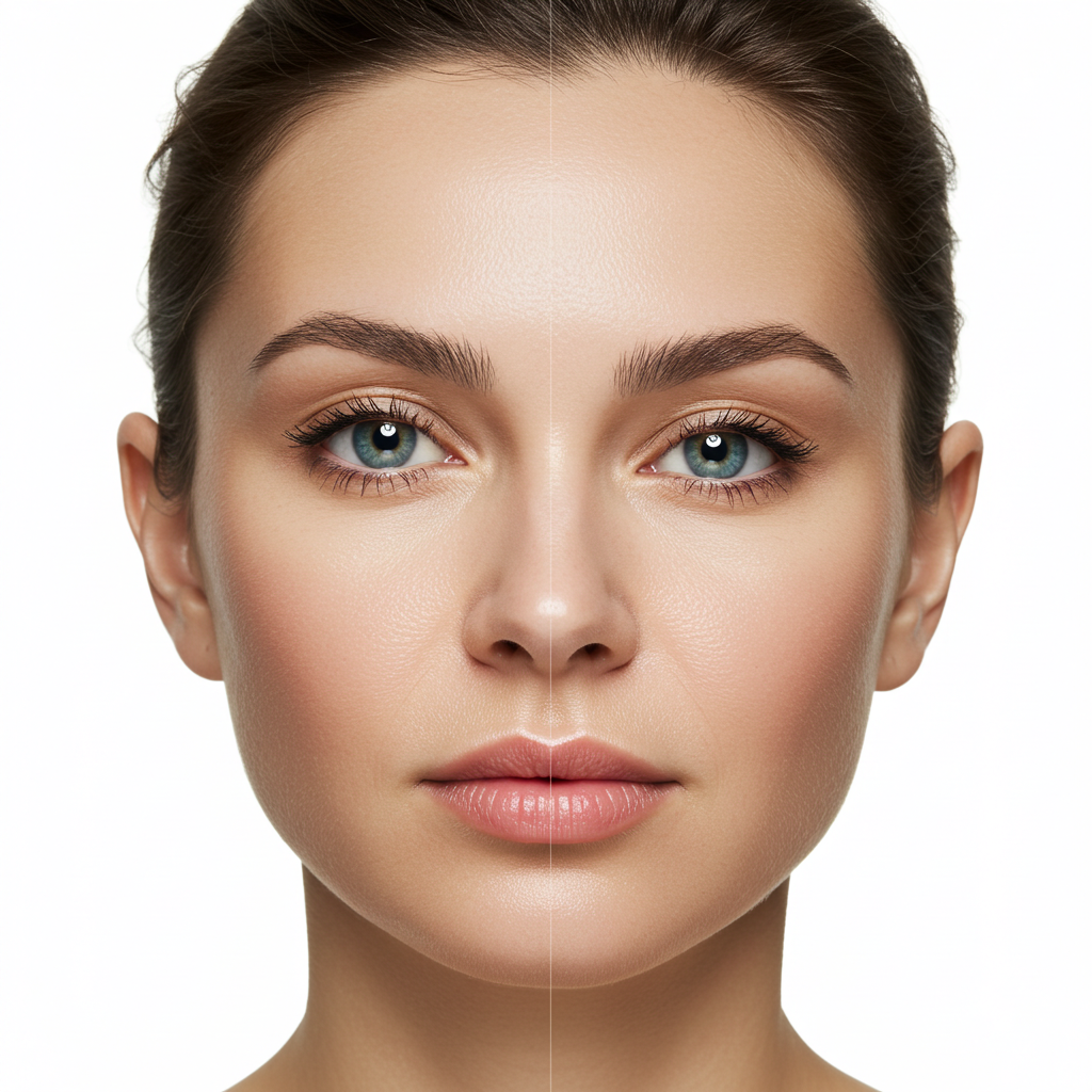 Visual showing medical treatment progression.