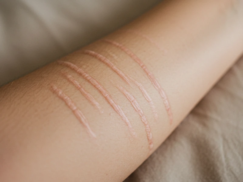 Plastic Surgery for Self-Harm Scars