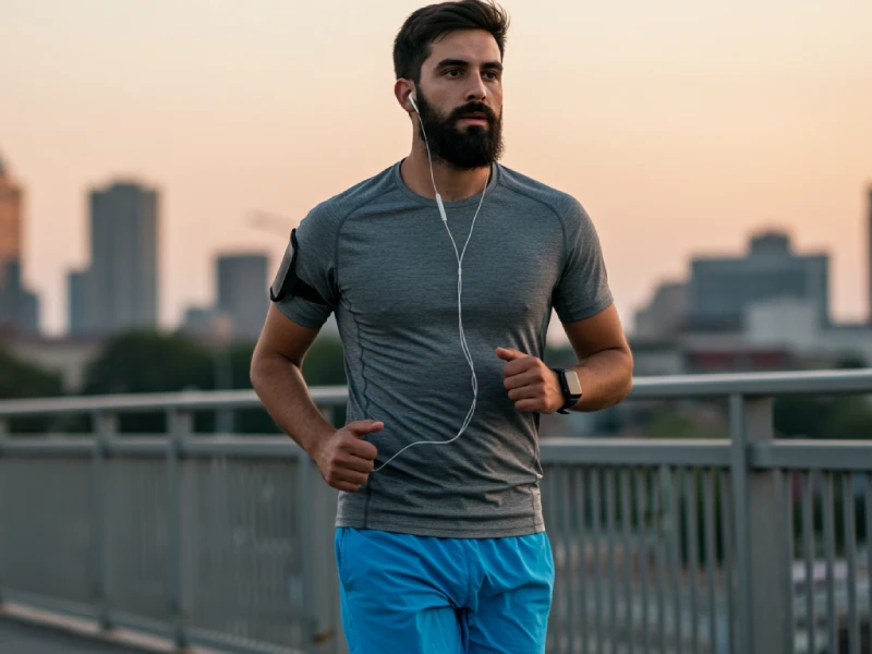 a man is exercising after gynecomastia surgery​