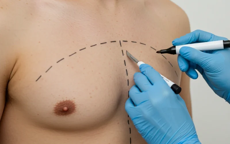 1 Week After Gynecomastia Surgery